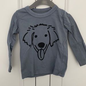 12mo Winter Water Factory Organic Cotton Long Sleeve Dog Shirt